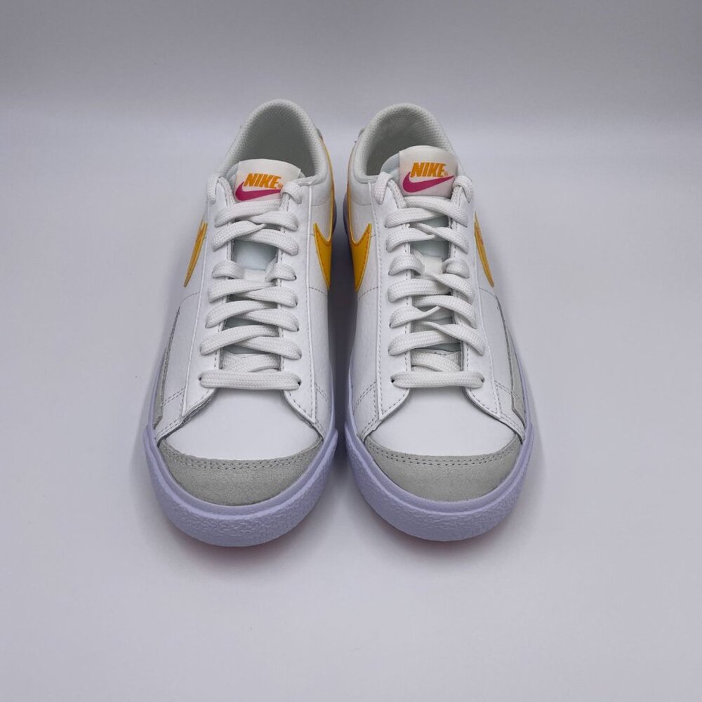 Nike Blazer Low 77' White / Gold Womens Shoes - Picture 3 of 8